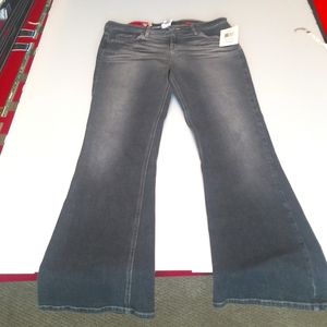 Guess Jeans faded blackish gray acid washed look, sz 34 x 31